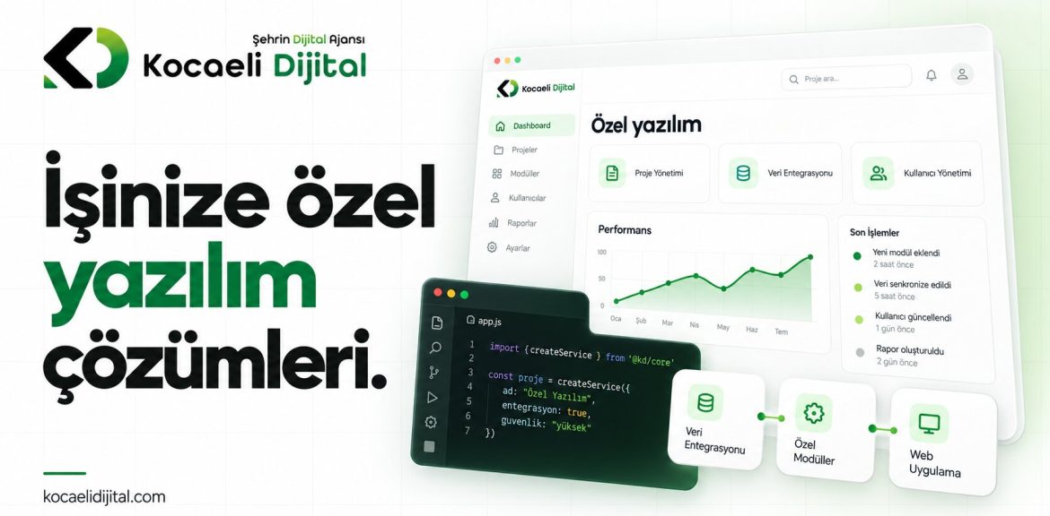 Kocaeli Özel Yazılım Çözümleri İşletmeniz İçin